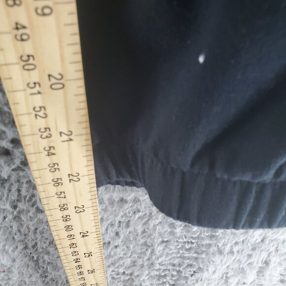 Roamans Pants Womens Plus Size 26/38 2X Black Drawstring Rhinestone Joggers - Picture 7 of 10